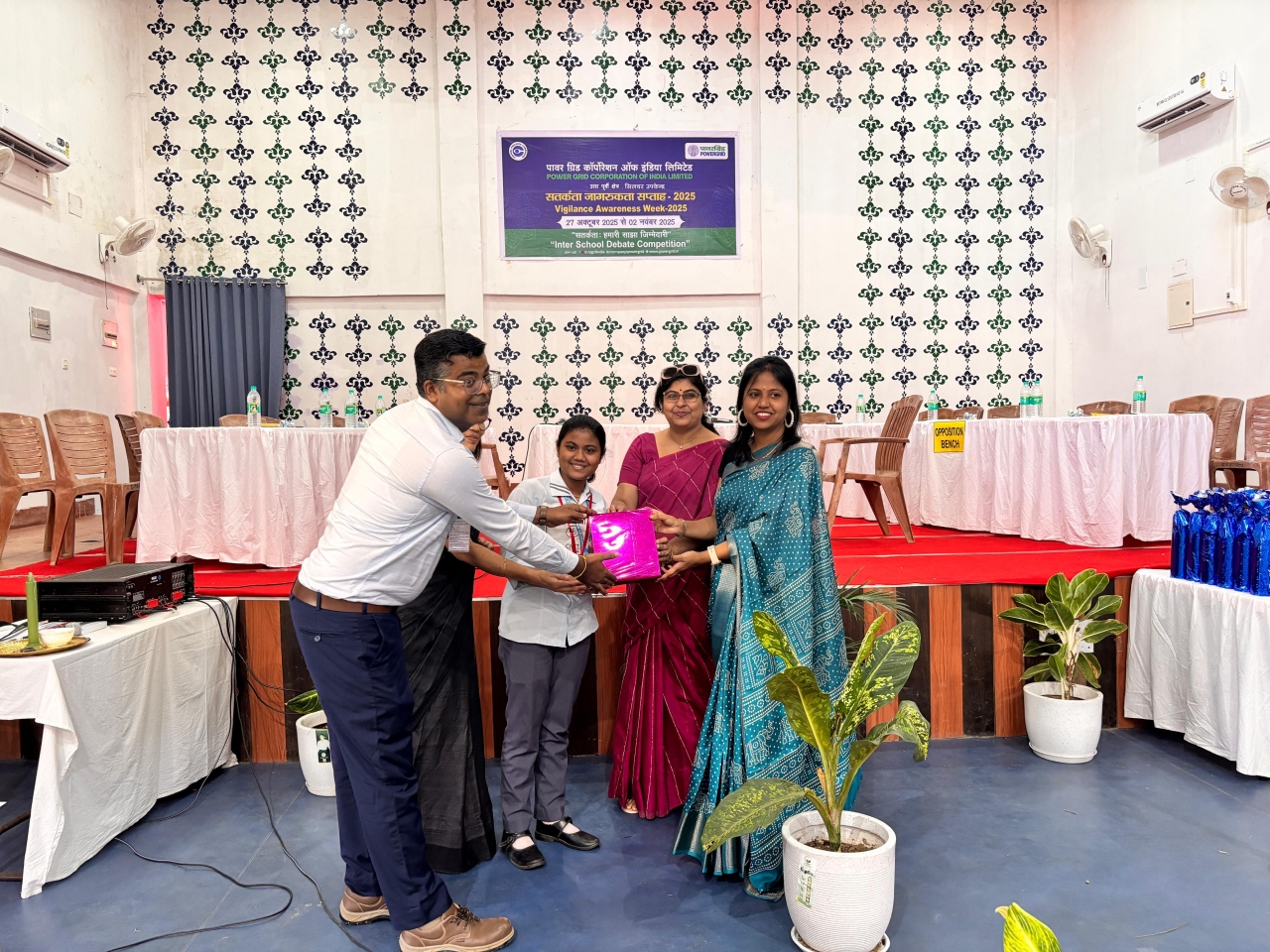 An interschool debate competition